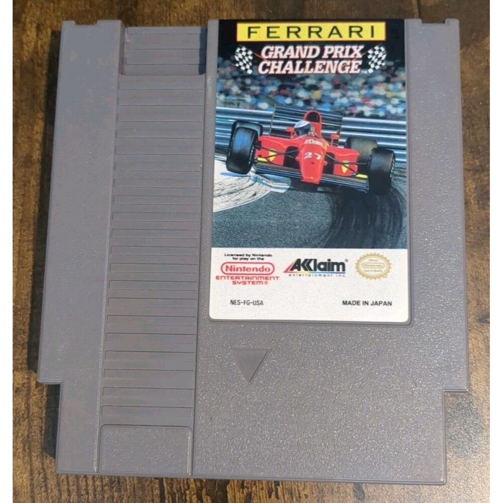 NES Ferrari Grand Prix Challenge Nintendo